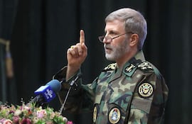 El general Amir Hatami, comandante en jefe del Ejército de Irán.