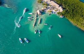 Islas del Rosario en Cartagena, Colombia.