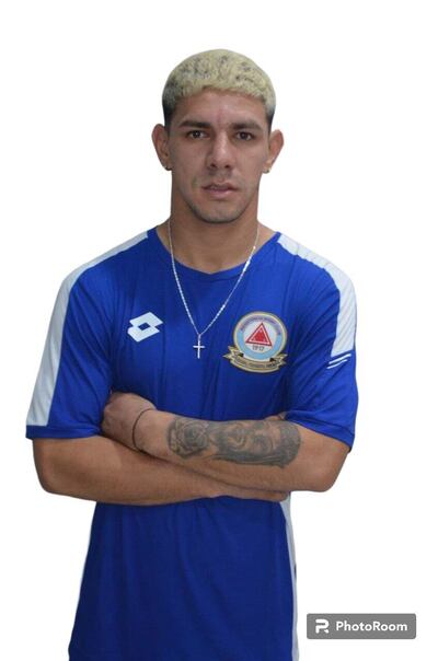 Héctor Joaquín Lezcano González (25), el “Pipo”, uno de los fichajes de Resistencia Sport Club.