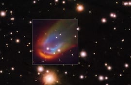 Un telescopio del Observatorio Austral Europeo (ESO) ha captado una "hermosa" e "inesperada" onda de choque alrededor de una estrella muerta, un descubrimiento que ha creado "desconcierto" entre los astrónomos, según informó este lunes la institución con sede en Garching (Alemania).