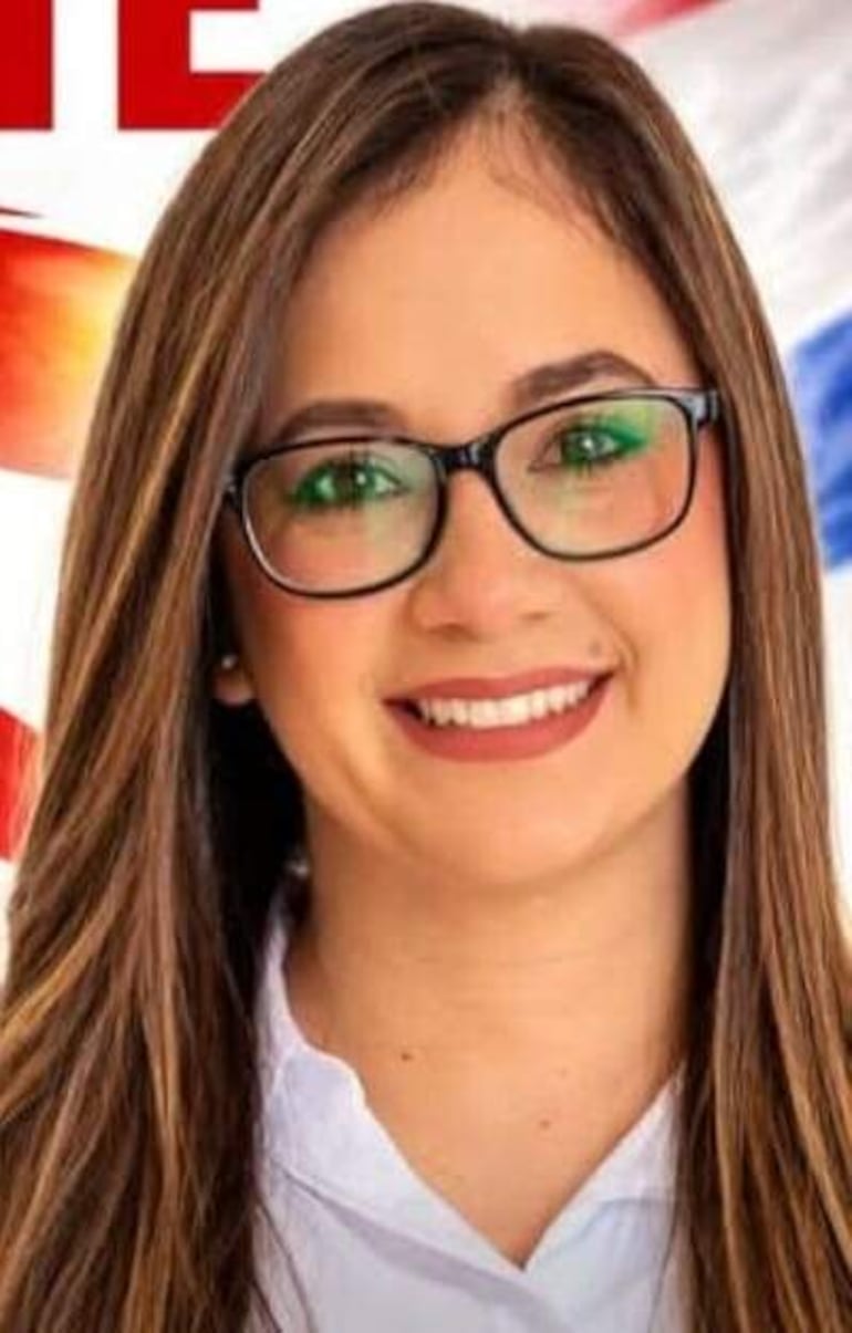 Precandidata de HC, actual concejal departamental, Luz Cañete.