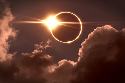 Eclipse total de sol.