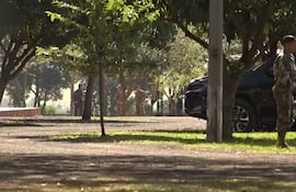 La base de la Fuerza de Tarea Conjunta (FTC), ubicada en la colonia Brítez Cue.