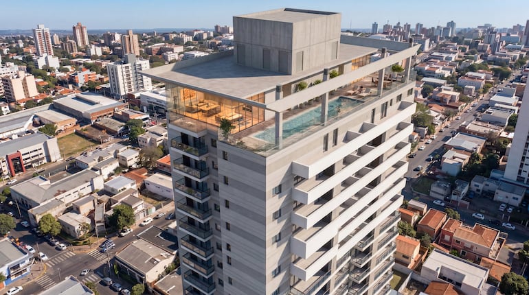 Molas López se consolidó como uno de los ejes de crecimiento de la capital, con una mayor presencia de edificios residenciales.