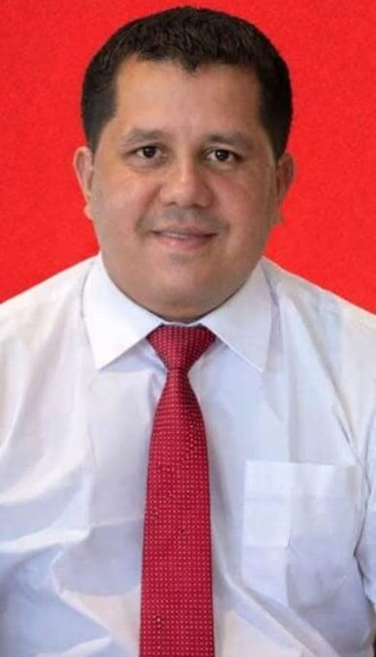 Andrés Báez, precandidato a la intendencia por Fuerza Republicana.