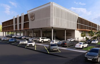 Anteproyecto arquitectónico del nuevo Hospital Nacional de Itauguá.