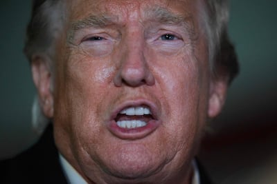 Donald Trump, presidente de los Estados Unidos.
