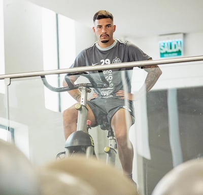 Iván Ezequiel Leguizamón (23), volante ofensivo de Olimpia.