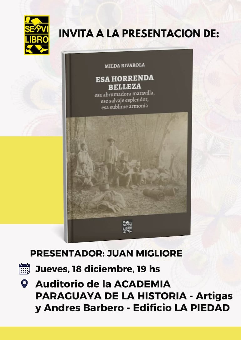 Libro MILDA RIVAROLA)
De María Victoria Martínez Vrignaud <victoria.martinez@abc.com.py>
Destinatario Foto ABC <foto@abc.com.py>
Fecha 17-12-2025 13:43