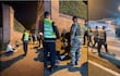 Secuencia de la Manifestación de Peluches frente a la casa de Horacio Cartes levantada por la Policía.