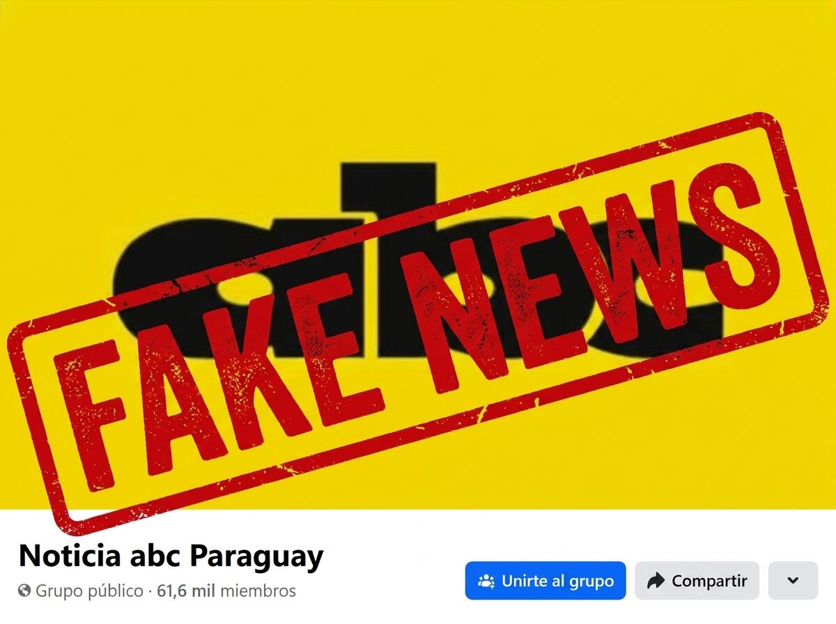 Alerta por fake news: crean contenido falso utilizando el logo de ABC Color