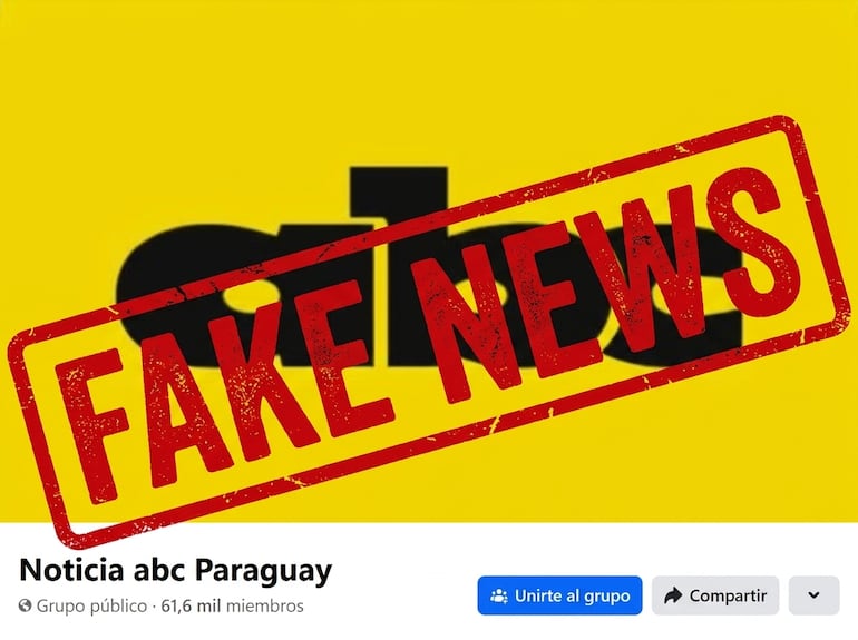 Usan el logo de ABC Color para viralizar noticias falsas en Facebook