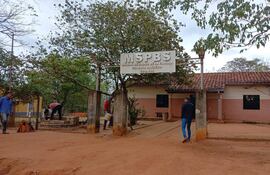 Local de la USF de la colonia Andrés Barbero donde solamente tienen atención de médicos solamente de lunes a viernes.