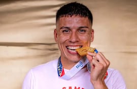 Matías Damián Pérez (26) totaliza 50 partidos y dos trofeos conquistados con Cerro Porteño.