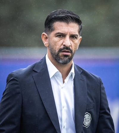 Emiliano Ramón Díaz (43 años), asistente técnico de Olimpia. (Foto: @elClubOlimpia)
