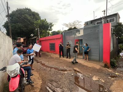 Allanamientos en Ciudad del Este por el crimen del teniente coronel Guillermo Moral. 16-10-2025