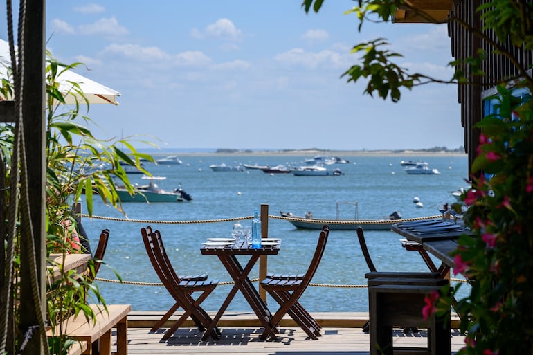 Cap Ferret (Bahía de Arcachon, Francia).