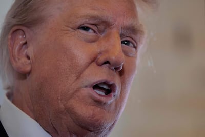 Donald Trump, presidente de los Estados Unidos.