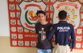 Rodrigo Cabrera Báez, detenido.