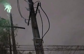 La falta de energía eléctrica afecta a pobladores de la compañía Cabañas.