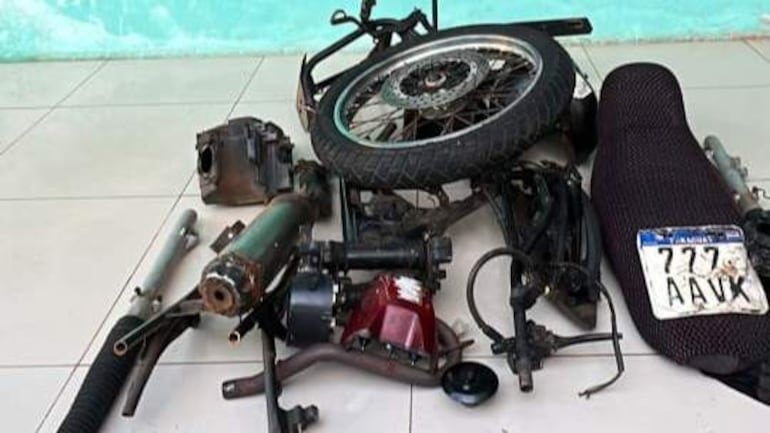 Encarnación: Policía recupera motocicletas hurtadas que eran ofertadas en Marketplace
