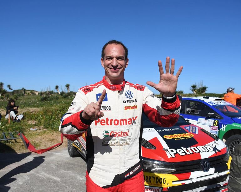 Seis triunfos para Gustavo Saba, el más vencedor del Rally del Atlántico, que suma así un  nuevo récord a su historial.
