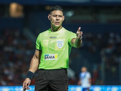 Blas Romero, árbitro paraguayo.