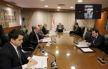 Sesión de la Corte Suprema de Justicia del 28 de abril de 2026