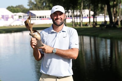 Scott Alexander Scheffler (30 años), ganador del St. Jude Championship en Memphis, Tennessee.
