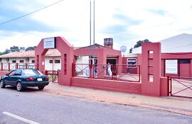 Fachada del hospital de Repatriación.