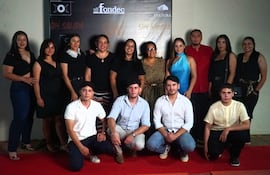 Los autores principales del cortometraje Sin Salida.