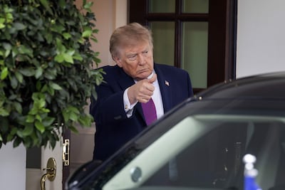 El presidente de los Estados Unidos, Donald Trump.