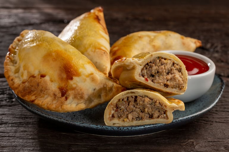 Empanadas de carne.