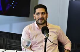 El diputado Mauricio Espínola.