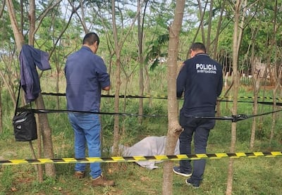 El cuerpo de Marcos Esteban González Aguilar fue encontrado horas después.