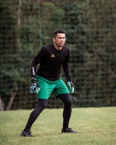 Gustavo Ariel Arévalos Jara (39 años), experimentado portero de General Caballero de Juan León Mallorquín.