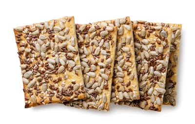 Crackers de semillas.
