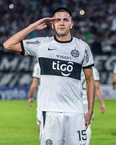 Mateo Gamarra González (22), marcador central olimpista.