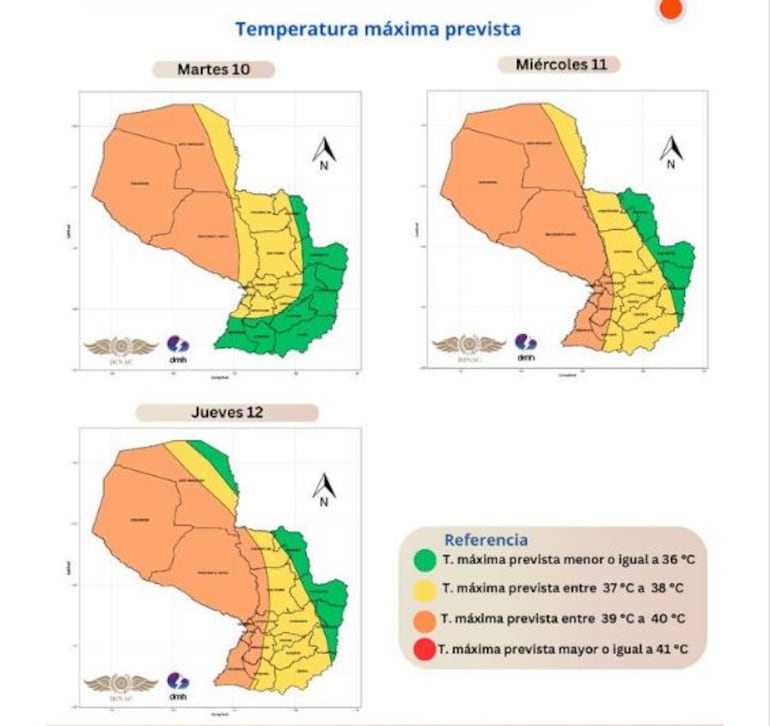 Calor extremo anuncia Meteorología para los próximos días.