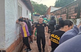 Allanamientos en Ñemby