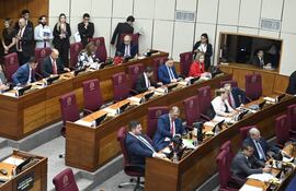 Bloque colorado de la Cámara de Senadores.