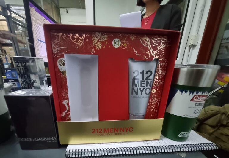 Objetos que fueron hurtados y luego recuperados por la Policía.