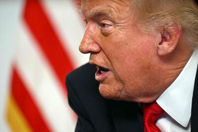 Donald Trump, presidente de los Estados Unidos.