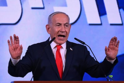Benjamin Netanyahu, primer ministro de Israel.