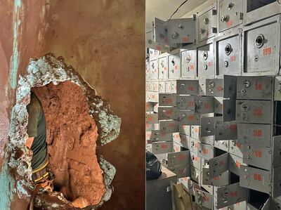 Millonario robo en bóveda de Asociación de Trabajadores Cambistas de Ciudad del Este 05-02-2024