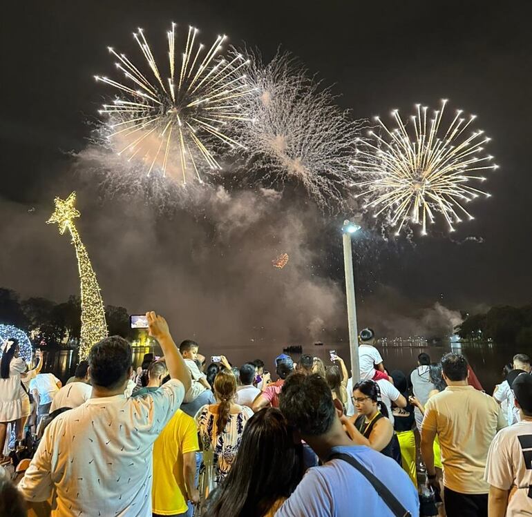 Cinco minutos de destellos y emoción que hicieron vibrar a todos los presentes.