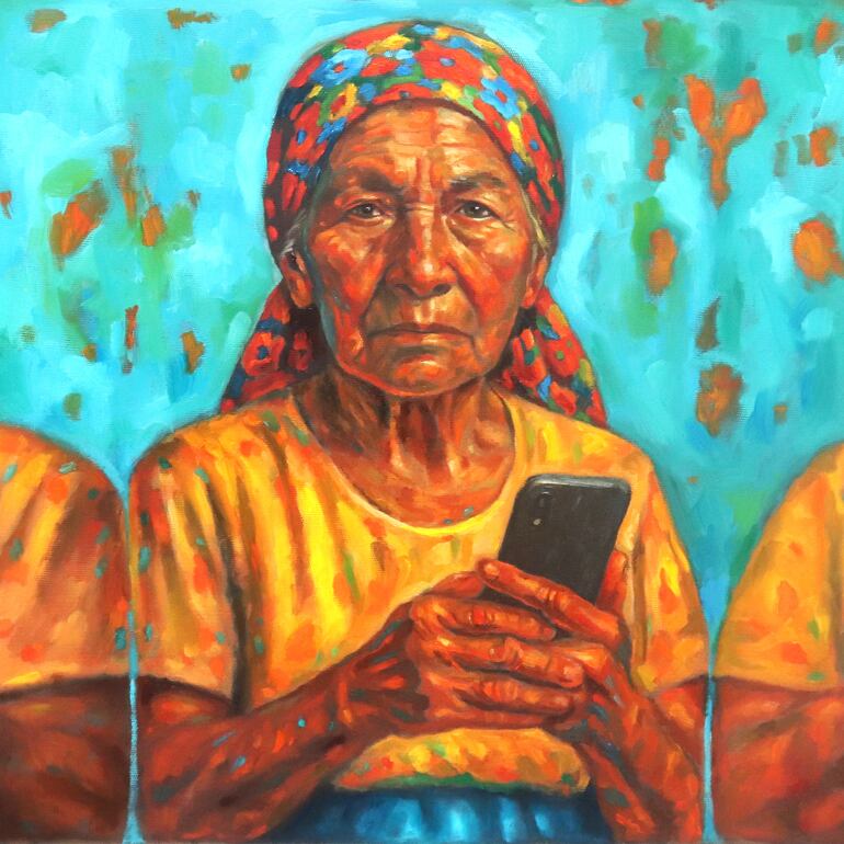 La realidad cotidiana exige a las mujeres del campo también acudir a la tecnología.