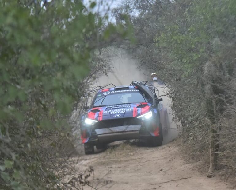 La Etapa 1 del Transchaco Rally 2023 en el Departamento de Boquerón.