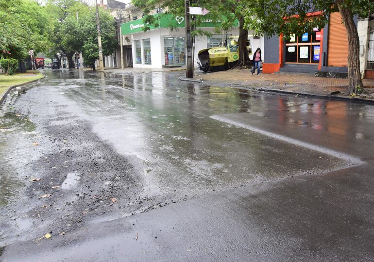 Recapado avenida Quinta 10/10/24