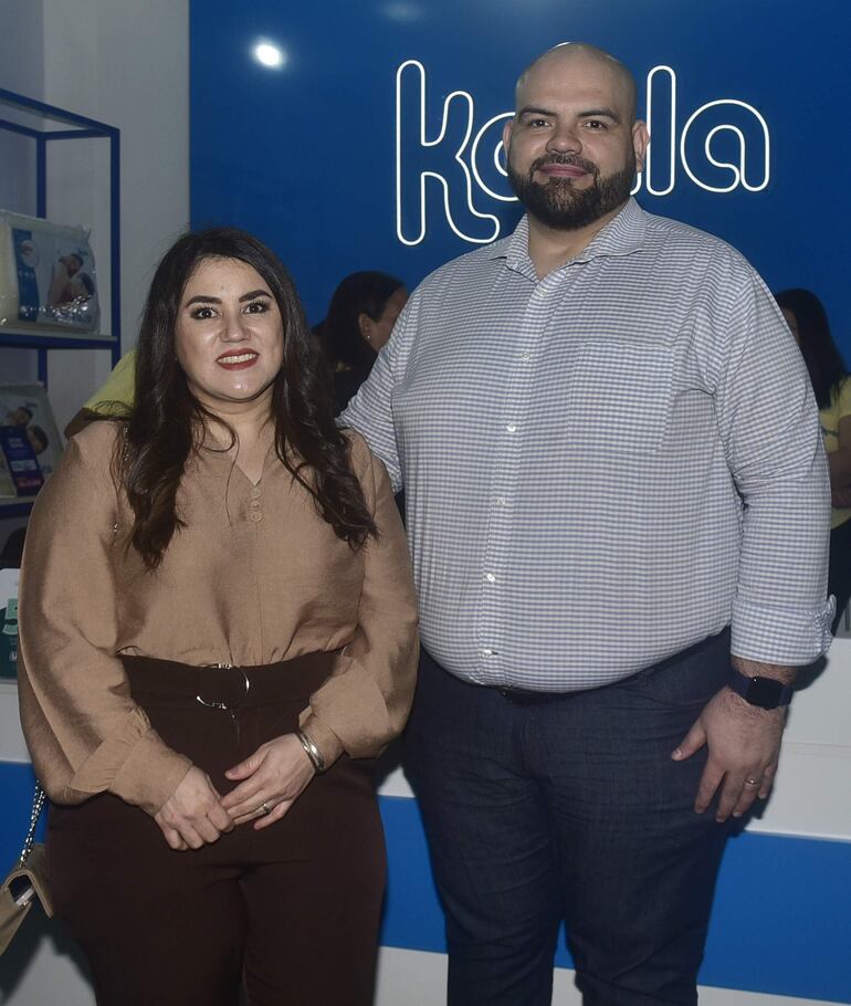 Nadia Palacios y Hugo Mosqueira. 